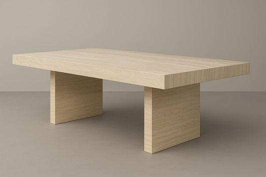 Italian Superwhite Extra Large Dining Table